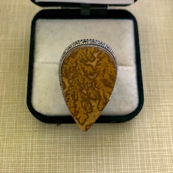 New pretty German Dendritic Ethnic Ring - Picture 6 of 11